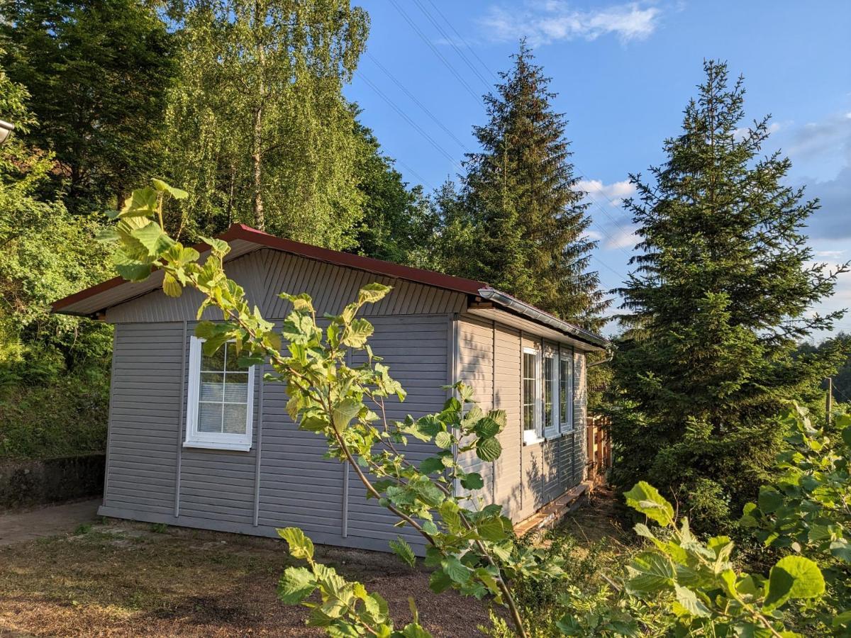 Ruhiges Ferienhaus Mit Sauna: Hellaberg III Langenbach  ภายนอก รูปภาพ